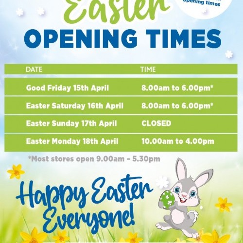 Easter Opening Times 