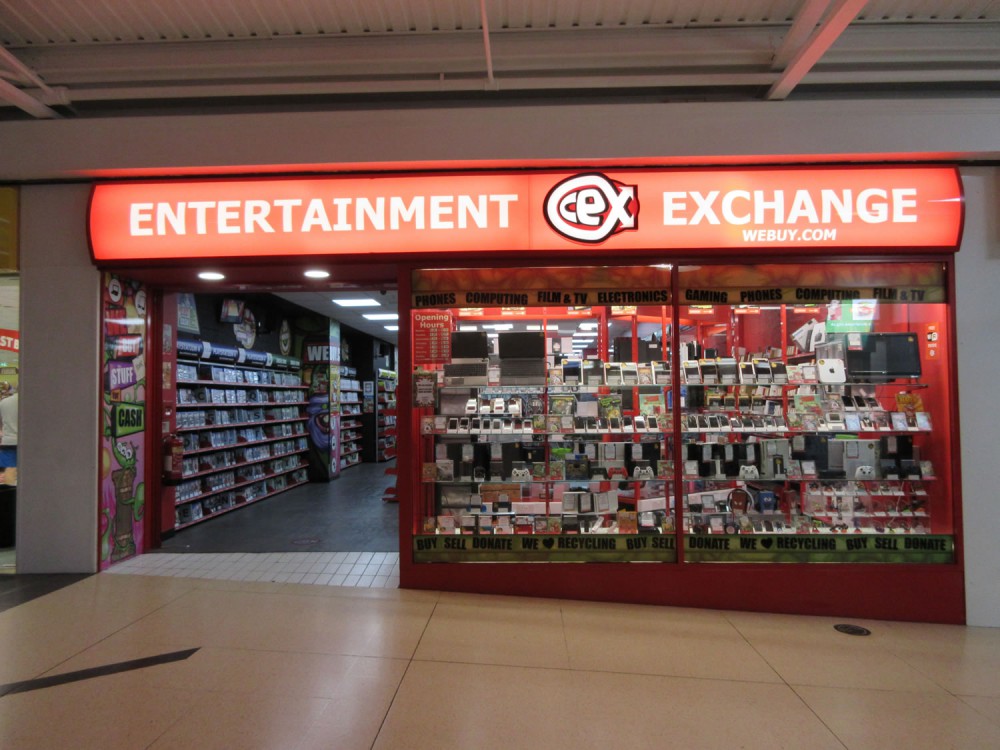 cex video game store